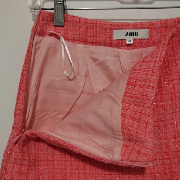 J. Ing - Rashida Pink Slit Mini Skorts - Picture 8 of 16
